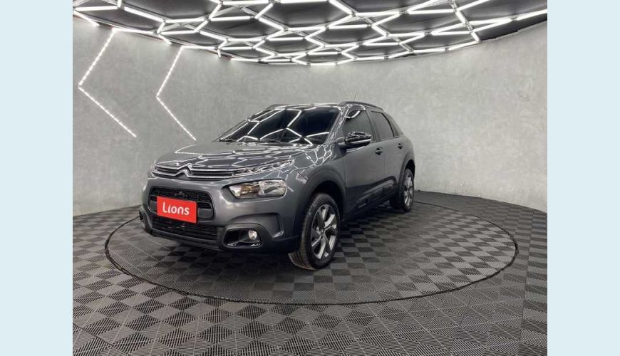 CITROËN C4 CACTUS 1.6 FEEL PACK AUT. FLEX - CINZA - 2022 Foto 4 (Grande)