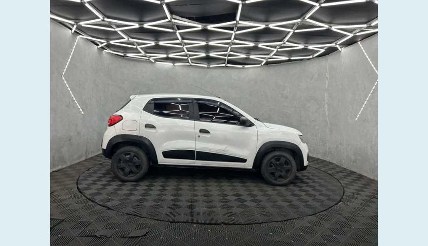 RENAULT KWID ZEN 1.0 12V SCE FLEX - BRANCO - 2018 Foto 4 (Grande)