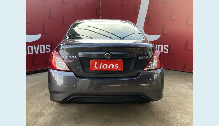 NISSAN VERSA 1.6 16V SV FLEXSTART CVT FLEX - CINZA - 2017 Foto 4 (Grande)