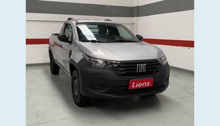 FIAT STRADA ENDURANCE 1.4 CS FLEX - PRATA - 2021 Foto 4 (Grande)