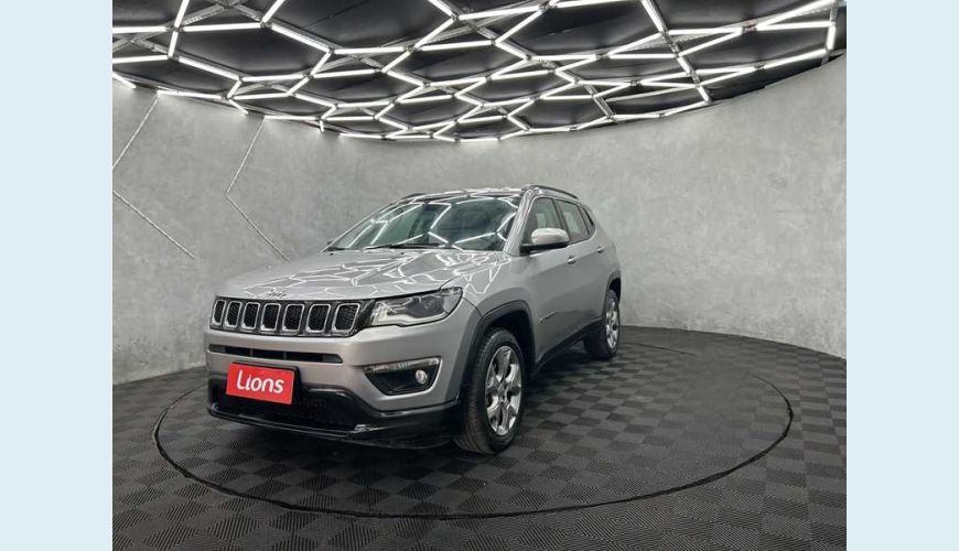 JEEP COMPASS 2.0 LONGITUDE 4X2 AUT. FLEX - PRATA - 2021 Foto 4 (Grande)