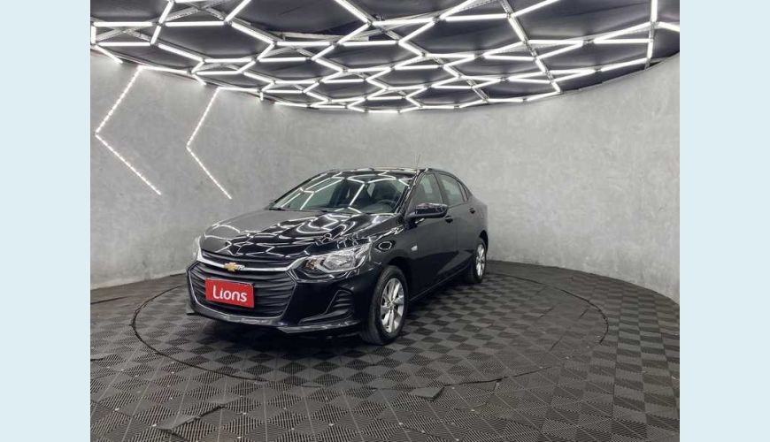 CHEVROLET ONIX PLUS LT 1.0 - PRETO - 2023 Foto 4 (Grande)