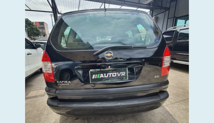 CHEVROLET ZAFIRA ELEGANCE 2.0 MPFI FLEXPOWER 8V 5P - PRETO - 2008 Foto 4 (Grande)