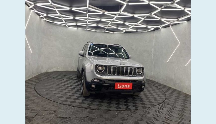 JEEP RENEGADE LONGITUDE 1.8 4X2 AUT. FLEX - PRATA - 2021 Foto 4 (Grande)
