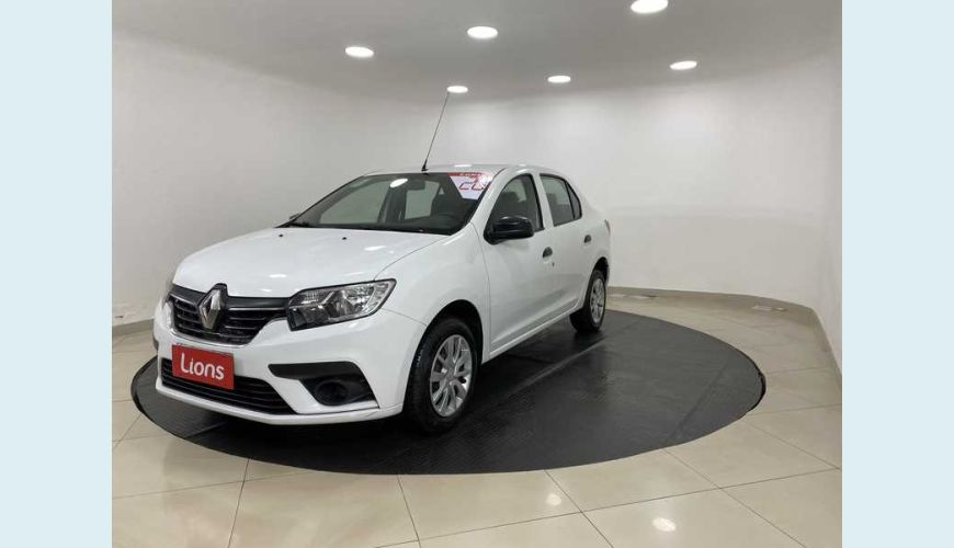 RENAULT LOGAN ZEN 1.0 12V SCE FLEX - BRANCO - 2020 Foto 4 (Grande)