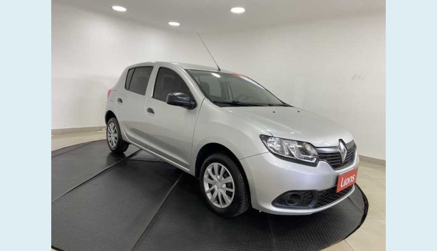 RENAULT SANDERO AUTHENTIQUE 1.0 12V SCE FLEX - PRATA - 2019 Foto 4 (Grande)