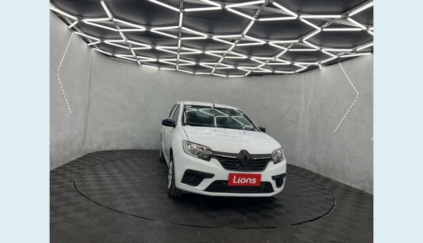 RENAULT LOGAN ZEN 1.0 12V SCE FLEX - BRANCO - 2023 Foto 4 (Grande)