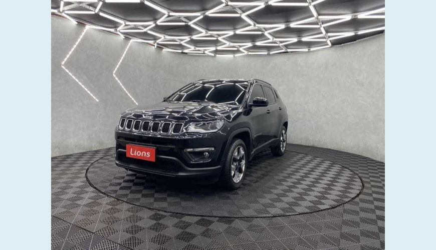 JEEP COMPASS 2.0 LONGITUDE 4X2 AUT. FLEX - PRETO - 2019 Foto 4 (Grande)