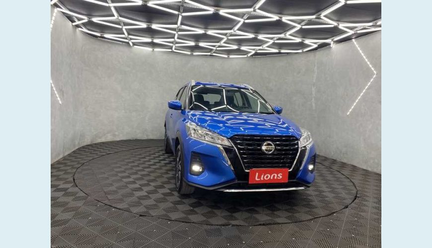 NISSAN KICKS SENSE 1.6 FLEX AUT. - AZUL - 2022 Foto 4 (Grande)