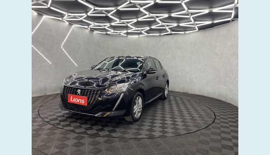 PEUGEOT 208 ACTIVE PACK 1.6 FLEX AUT. - PRETO - 2021 Foto 4 (Grande)