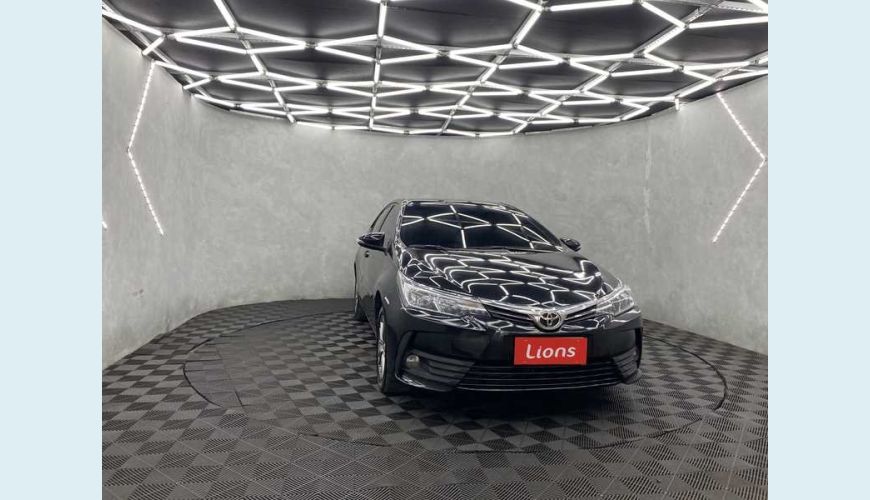 TOYOTA COROLLA 1.8 DUAL VVT GLI MULTI-DRIVE FLEX - PRETO - 2018 Foto 4 (Grande)