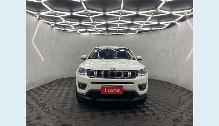 JEEP COMPASS 2.0 LONGITUDE 4X2 AUT. FLEX - BRANCO - 2018 Foto 4 (Grande)