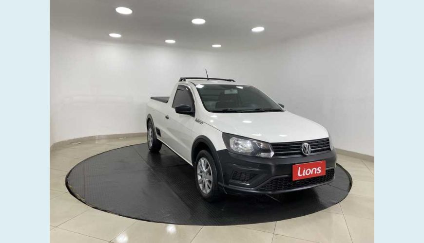 VOLKSWAGEN SAVEIRO ROBUST 1.6 MSI CS FLEX - BRANCO - 2018 Foto 4 (Grande)