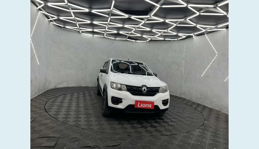 RENAULT KWID ZEN 1.0 12V SCE FLEX - BRANCO - 2018 Foto 4 (Grande)