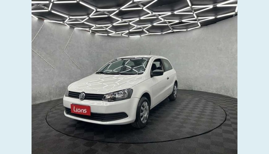VOLKSWAGEN GOL 1.0 TEC CITY FLEX 2P - BRANCO - 2015 Foto 4 (Grande)