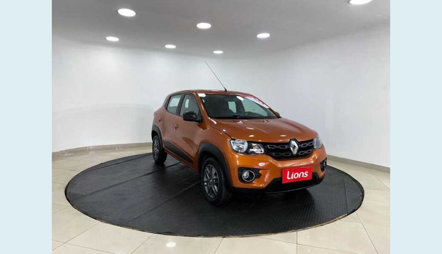 RENAULT KWID INTENSE 1.0 12V SCE FLEX - LARANJA - 2019 Foto 4 (Grande)