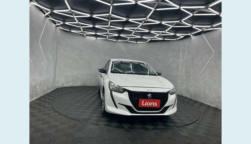 PEUGEOT 208 LIKE 1.0 FLEX - BRANCO - 2023 Foto 4 (Grande)