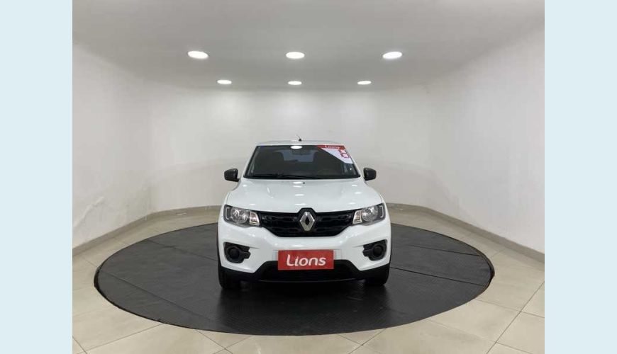 RENAULT KWID INTENSE 1.0 12V SCE FLEX - BRANCO - 2018 Foto 4 (Grande)