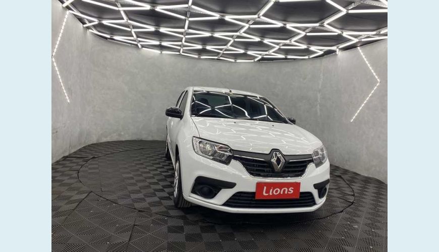 RENAULT LOGAN ZEN 1.0 12V SCE FLEX - BRANCO - 2022 Foto 4 (Grande)