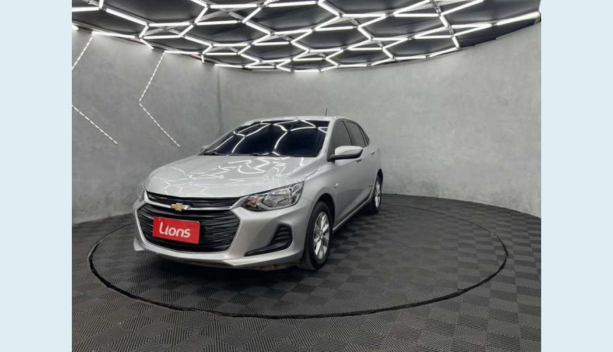 CHEVROLET ONIX LT 1.0 - PRATA - 2023 Foto 4 (Grande)