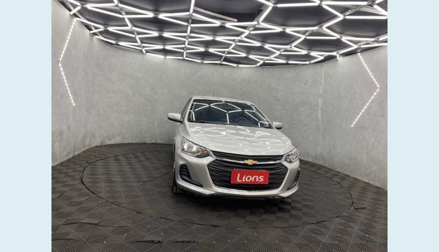 CHEVROLET ONIX PLUS LT 1.0 - PRATA - 2023 Foto 4 (Grande)