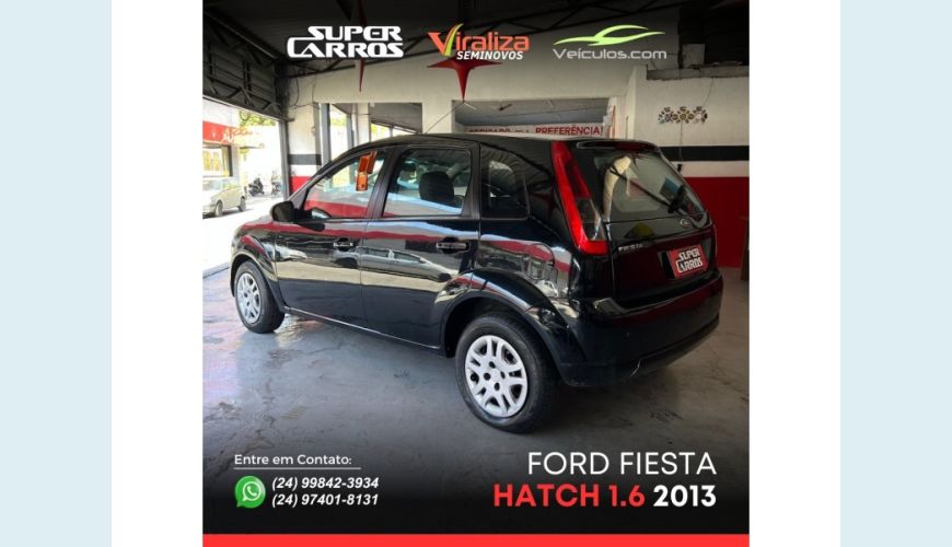 FORD FIESTA - PRETO - 2013 Foto 4 (Grande)