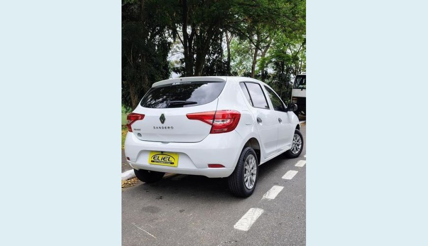 RENAULT SANDERO LIFE10MT - BRANCO - 2020 Foto 4 (Grande)