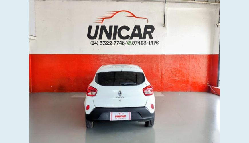 RENAULT KWID - BRANCO - 2024 Foto 4 (Grande)