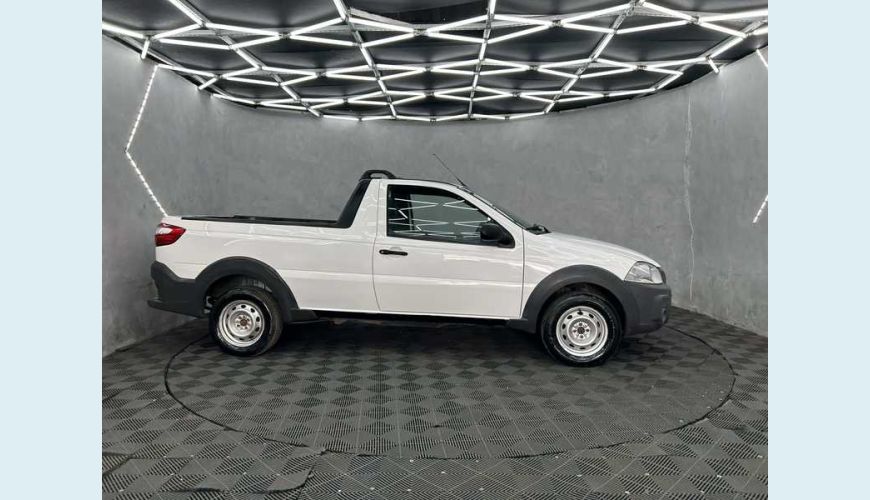 FIAT STRADA HARD WORKING 1.4 FLEX CD - BRANCO - 2020 Foto 4 (Grande)
