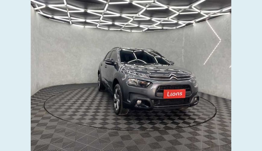 CITROËN C4 CACTUS 1.6 FEEL PACK AUT. FLEX - CINZA - 2022 Foto 4 (Grande)
