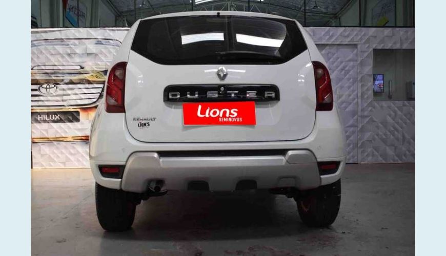 RENAULT DUSTER 1.6 16V DYNAMIQUE FLEX - BRANCO - 2016 Foto 4 (Grande)