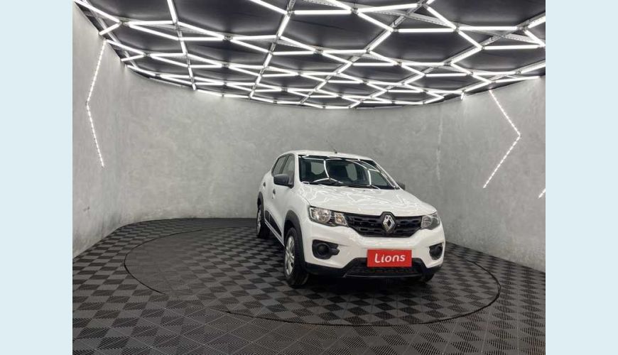 RENAULT KWID ZEN 1.0 12V SCE FLEX - BRANCO - 2020 Foto 4 (Grande)