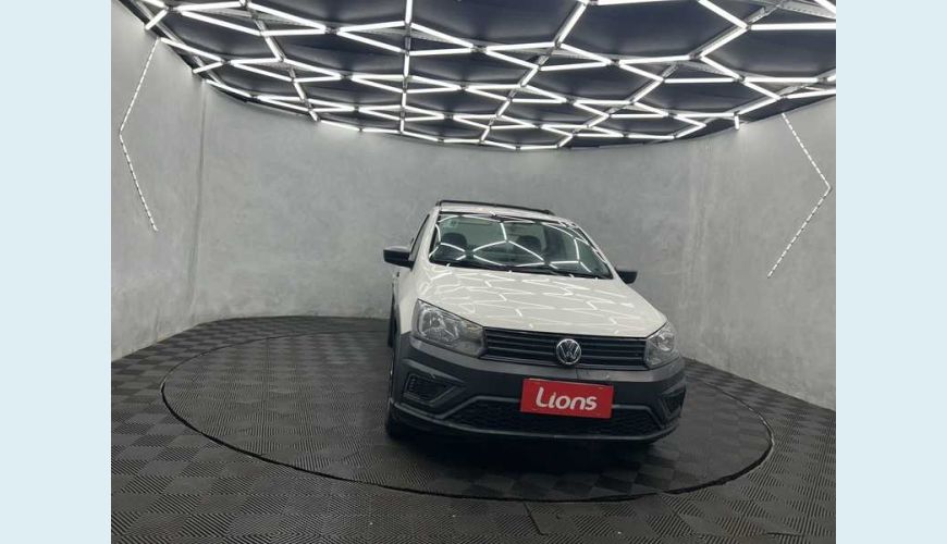 VOLKSWAGEN SAVEIRO ROBUST 1.6 MSI CS FLEX - BRANCO - 2020 Foto 4 (Grande)