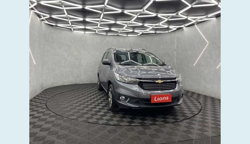 CHEVROLET SPIN PREMIER 7S 1.8 AUT. FLEX - CINZA - 2020 Foto 4 (Grande)