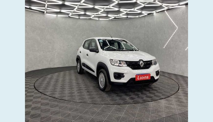 RENAULT KWID ZEN 1.0 12V SCE FLEX - BRANCO - 2022 Foto 4 (Grande)
