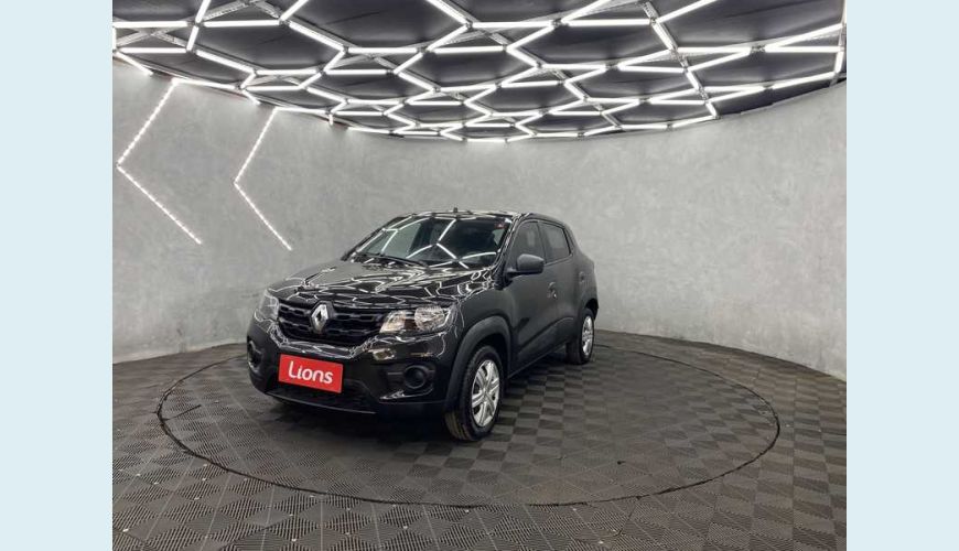 RENAULT KWID ZEN 1.0 12V SCE FLEX - PRETO - 2021 Foto 4 (Grande)