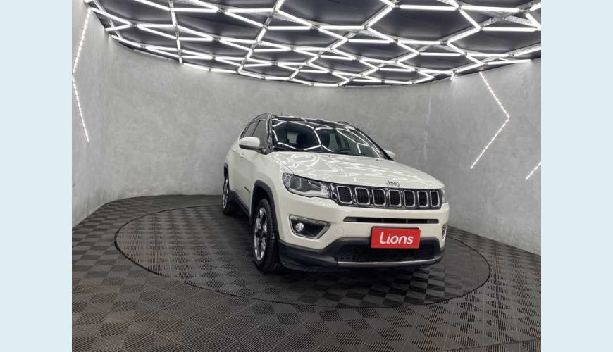 JEEP COMPASS 2.0 LIMITED AUT. FLEX - BRANCO - 2018 Foto 4 (Grande)