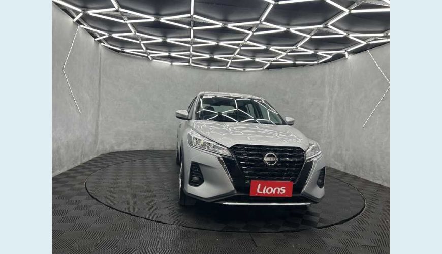 NISSAN KICKS ACTIVE 1.6 FLEX - PRATA - 2024 Foto 4 (Grande)