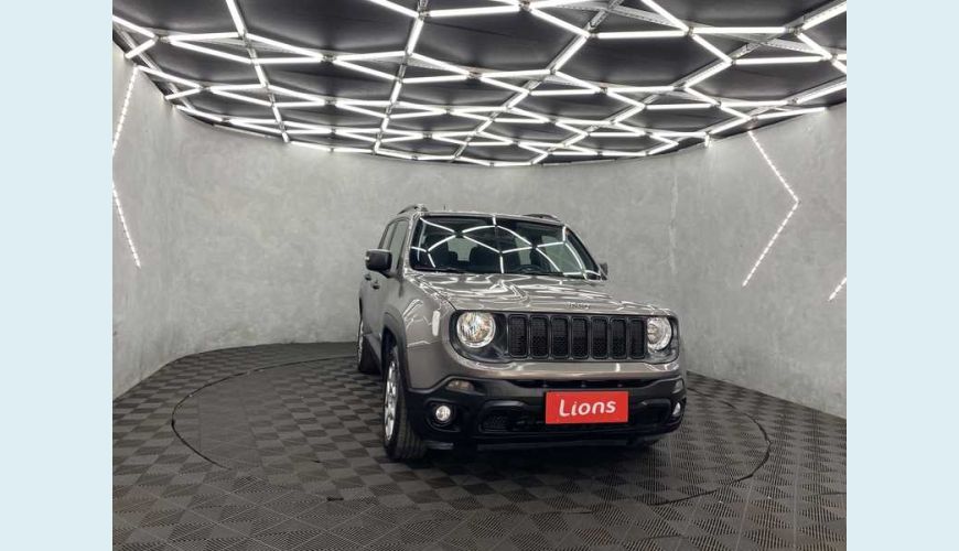 JEEP RENEGADE SPORT 1.8 4X2 AUT. FLEX - CINZA - 2021 Foto 4 (Grande)