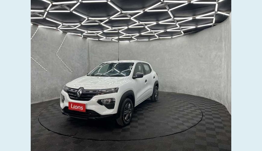 RENAULT KWID ZEN 1.0 12V SCE FLEX - BRANCO - 2024 Foto 4 (Grande)