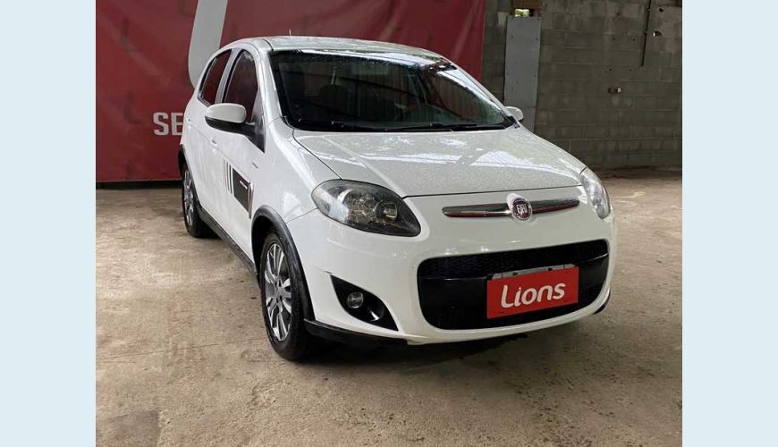 FIAT PALIO SPORTING 1.6 16V FLEX - BRANCO - 2014 Foto 4 (Grande)