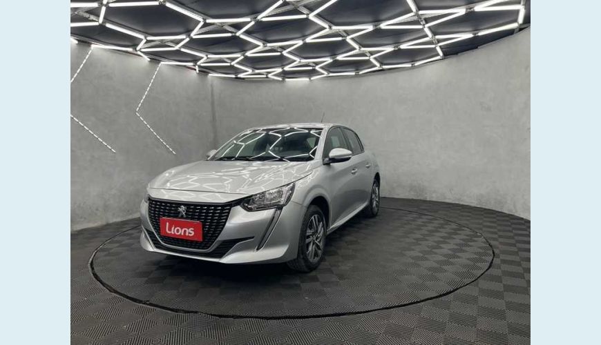 PEUGEOT 208 ALLURE 1.6 FLEX AUT. - PRATA - 2022 Foto 4 (Grande)