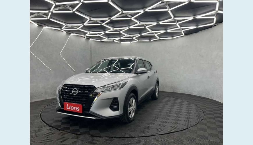 NISSAN KICKS ACTIVE 1.6 FLEX - PRATA - 2024 Foto 4 (Grande)