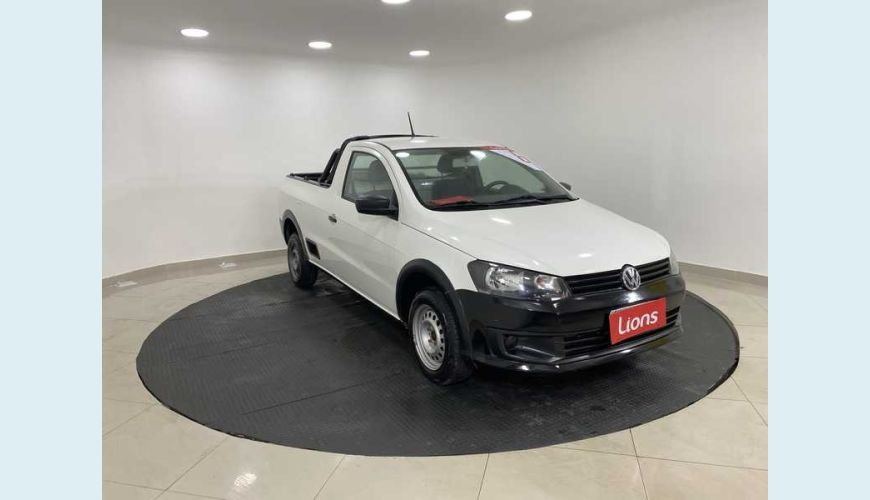 VOLKSWAGEN SAVEIRO 1.6 STARTLINE CS FLEX - BRANCO - 2016 Foto 4 (Grande)