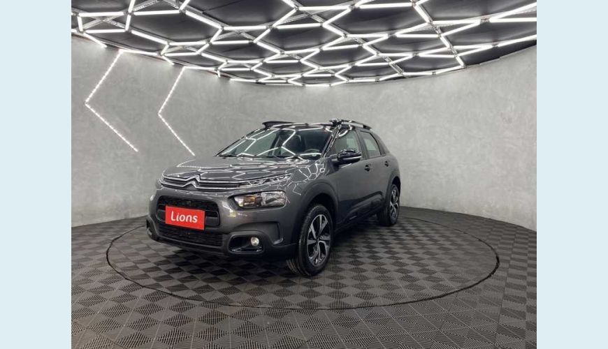 CITROËN C4 CACTUS 1.6 THP SHINE AUT. FLEX - CINZA - 2022 Foto 4 (Grande)