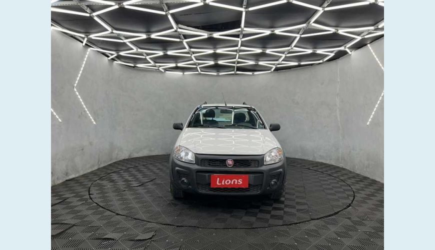 FIAT STRADA HARD WORKING 1.4 FLEX CD - BRANCO - 2020 Foto 4 (Grande)