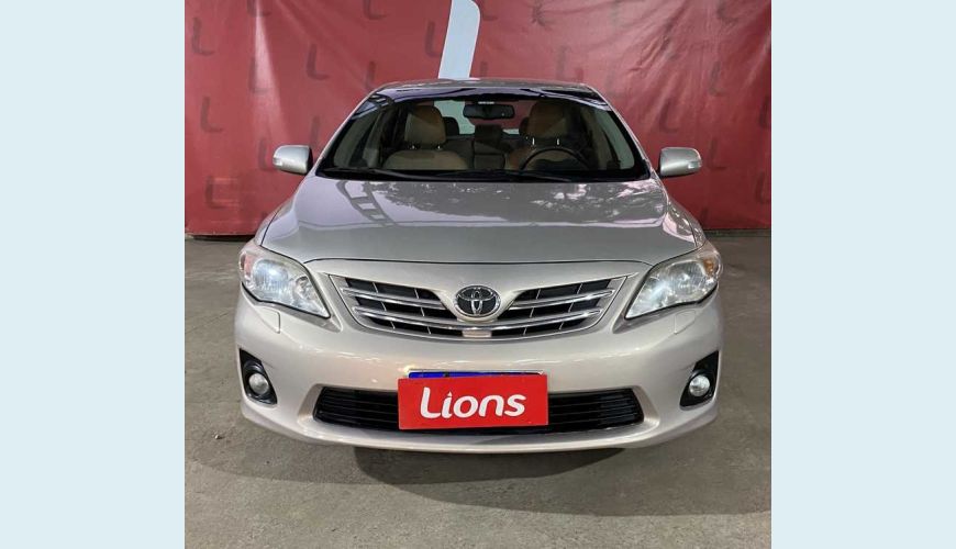 TOYOTA COROLLA 2.0 ALTIS MULTI-DRIVE S FLEX - BEGE - 2013 Foto 4 (Grande)