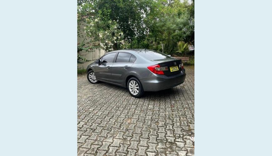HONDA CIVIC LXS - CINZA - 2014 Foto 4 (Grande)
