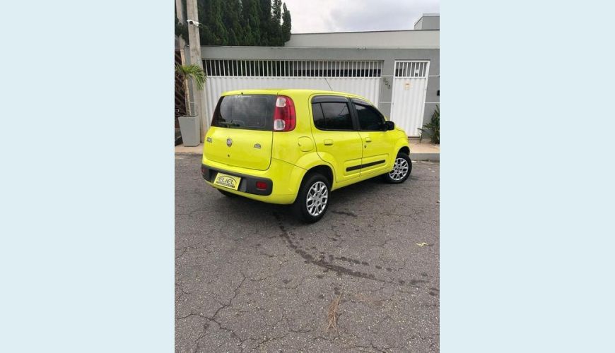FIAT UNO VIVACE 1.0 - AMARELO - 2011 Foto 4 (Grande)