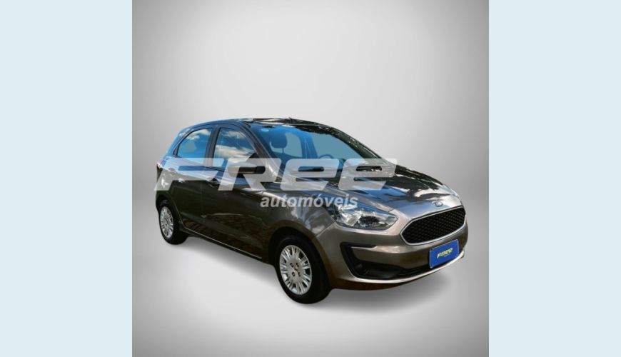 FORD KA 1.0 SE/SE PLUS TIVCT FLEX 5P - CINZA - 2020 Foto 4 (Grande)